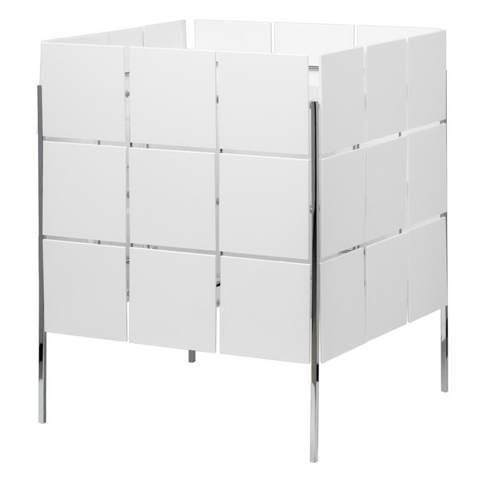 Настольная лампа "Инго/Ingo" 1x60W E27 хром 43x43x53см