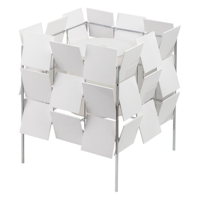 Настольная лампа "Инго/Ingo" 1x60W E27 хром 43x43x53см