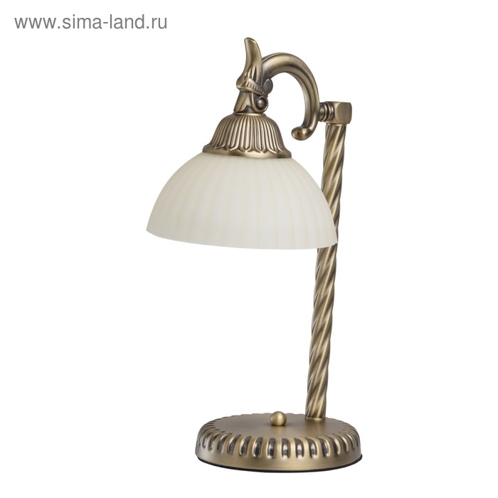Настольная лампа «Афродита», 1x60W E27, античная бронза 17x19x38 см