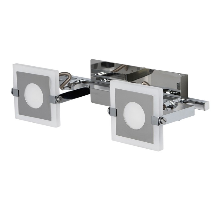 Бра "Ральф" 2x5W LED хром 9x30x20см