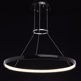 

Люстра подвес "Платлинг" 1x40W LED чёрный 80x80x225см