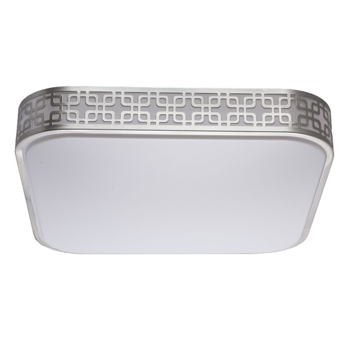 Светильник "Ривз" 40W LED серебро 47x47x7,5см