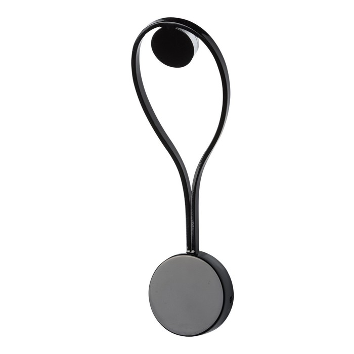 Бра "Крайс" 1x5W LED чёрный 37x11x13см