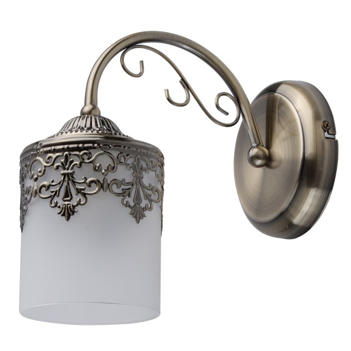 Бра "Вита" 1x60W E27 античная бронза 23x12x20см