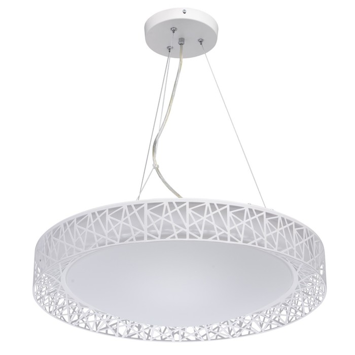 Люстра подвесная "Ривз" 36W LED белый 56x56x245см