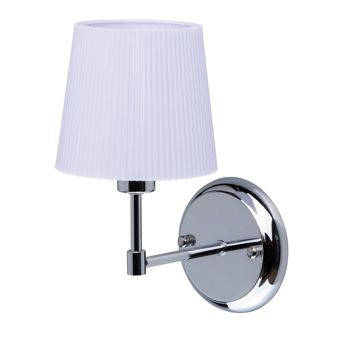 Бра "Лацио" 1x40W E14 хром 26x13x20см