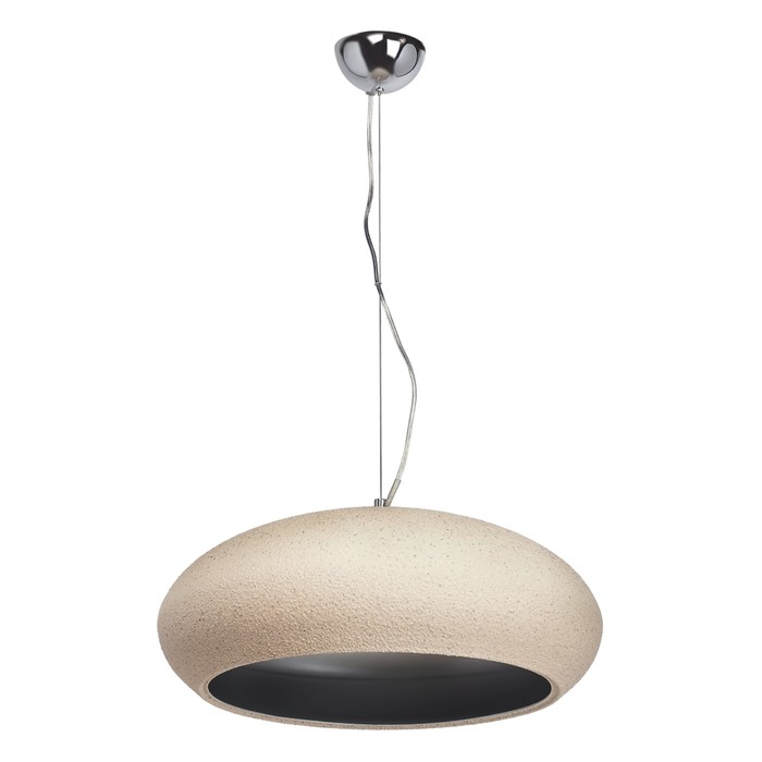 Люстра подвес "Штайнберг" 1x30W E27 хром 55x55x355см