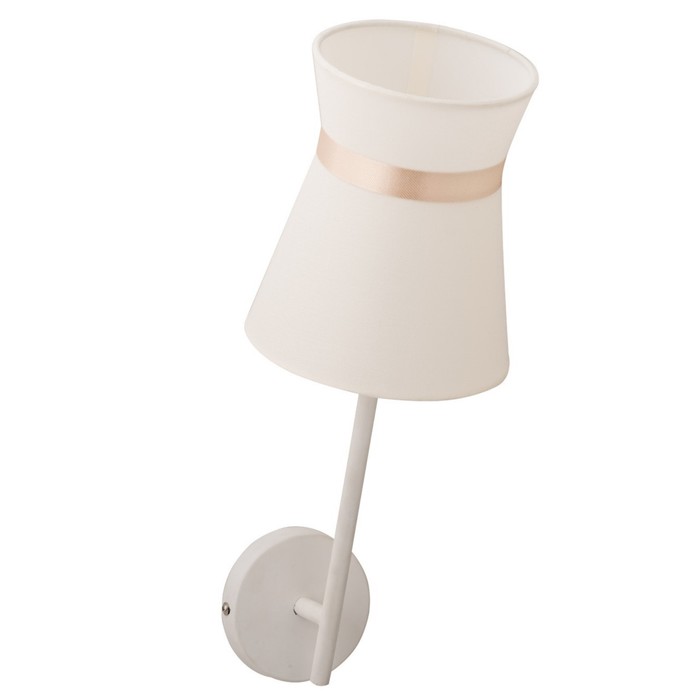 Бра "Виолетта" 1x60W E14 белый 18x28x44см