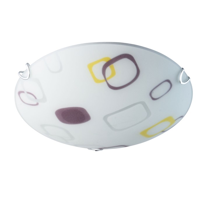 Светильник "Васто" 2x60W E27 белый 30x30x7см