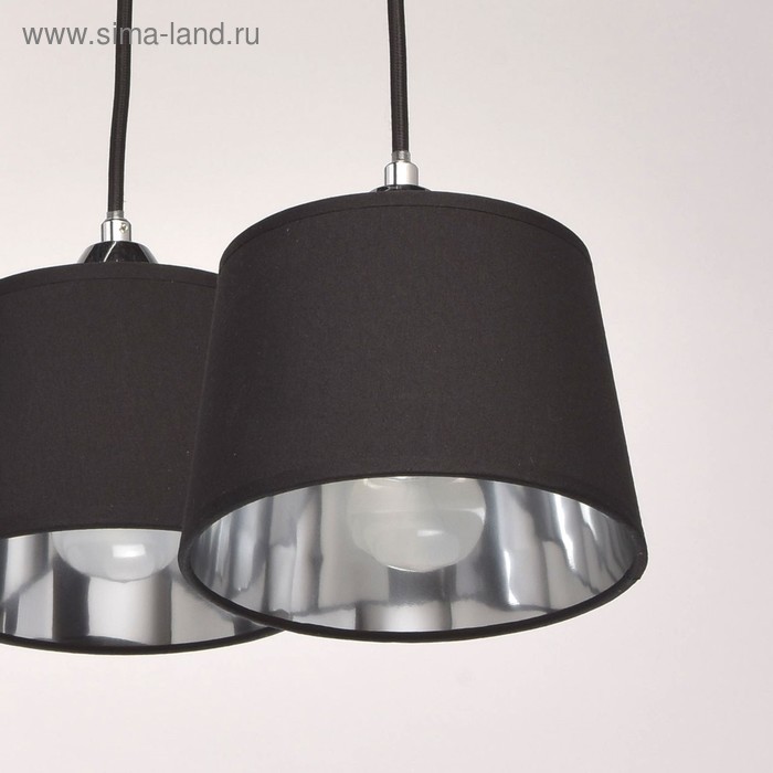

Люстра потолочная "Лацио" 6x40W E27 хром 70x70x50см