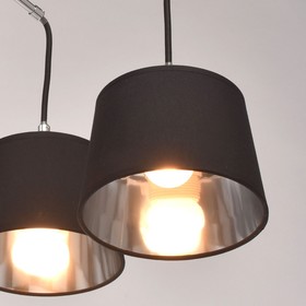

Люстра потолочная "Лацио" 8x40W E27 хром 87x87x50см