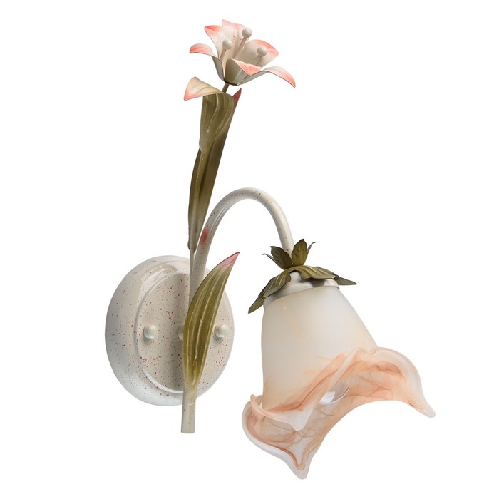 Бра "Лето" 1x60W Е14 бежевый 34x16x26см