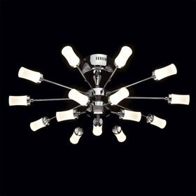 

Люстра потолочная "Вега" 15x3W LED хром 72x72x26см