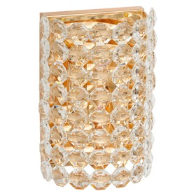 

Бра "Венеция" 2x60W Е14 золото 27x19x12см