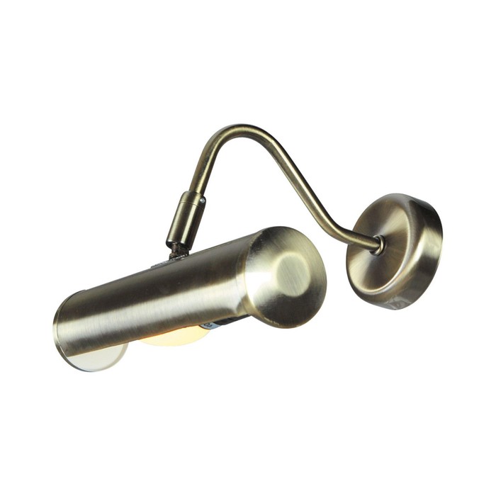 Подсветка для картин "Вернисаж" 1x40W Е14 античная бронза 21x18x12см