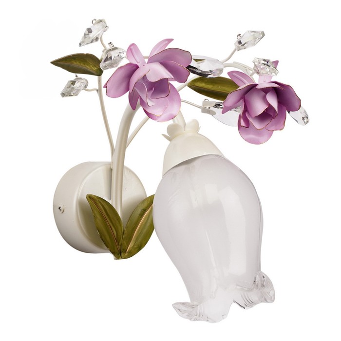 Бра "Роса" 1x40W E14 металлический 24x21x24см