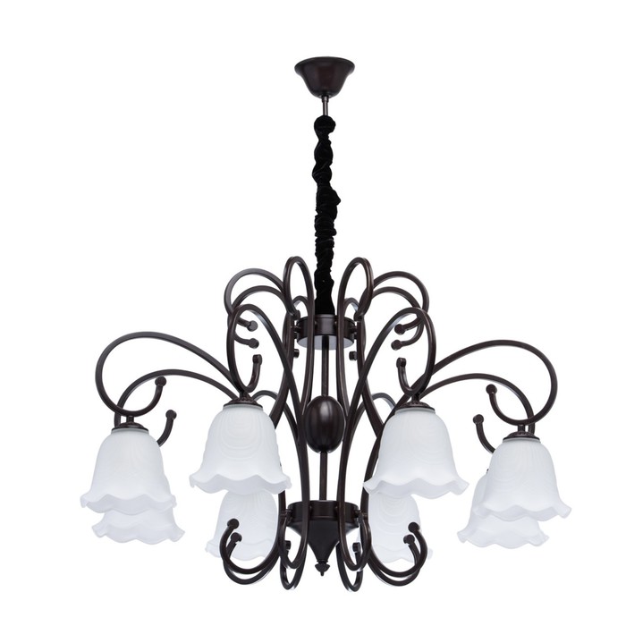 Люстра подвесная "Вирджиния" 8x60W E27 металлический 92x92x196см