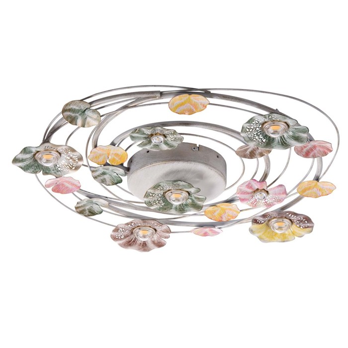 Люстра потолочная "Адриатика" 27W LED металлический 60x60x8см