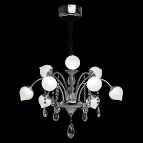 

Люстра подвесная "Нанси" 9x3W LED хром 60x60x236см