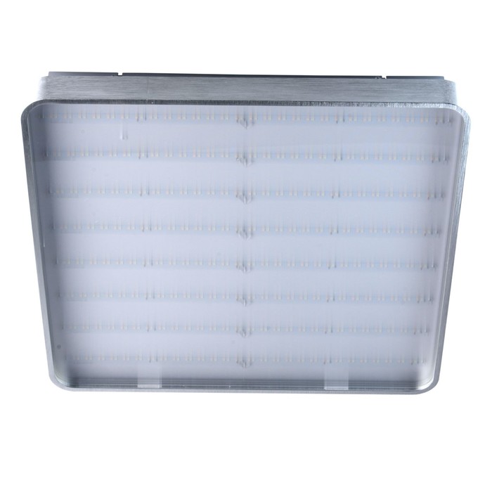 Люстра "Граффити" 50W LED серебро 50x50x8см
