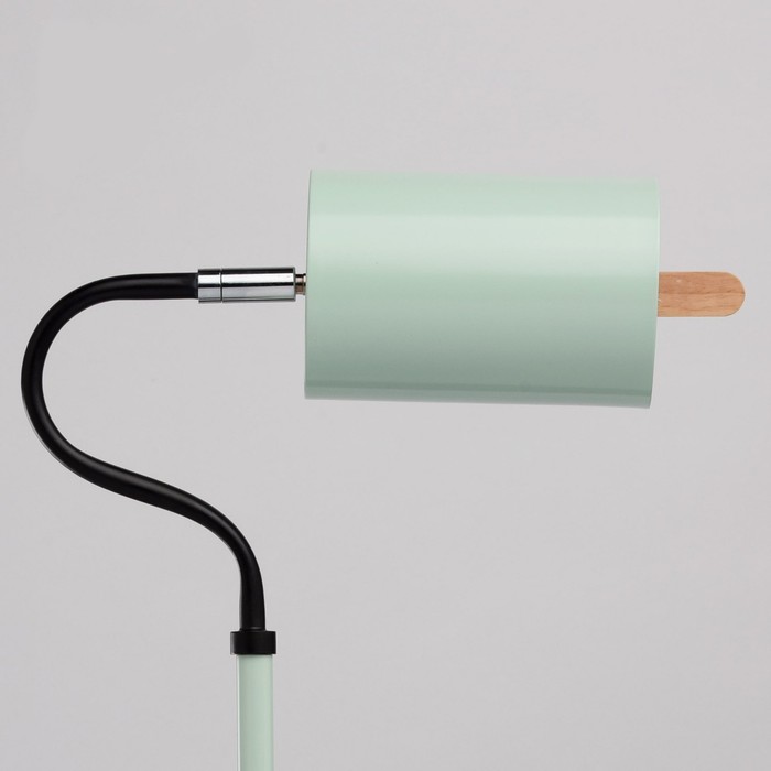 Настольная лампа "Акцент" 1x40W E14 мятный 15x15x50см