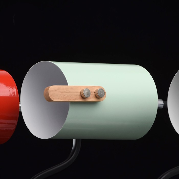 Настольная лампа "Акцент" 1x40W E14 мятный 15x15x50см