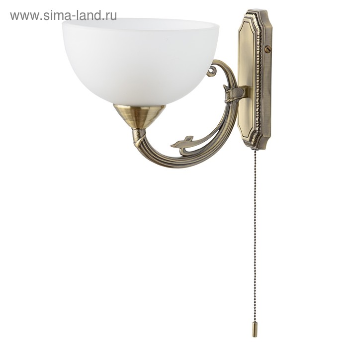 фото Бра "олимп" 1x60w е27 бронза 20x18x23см mw-light