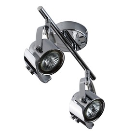 

Люстра спот "Алгол" 2x50W GU10 хром 9x30x20см