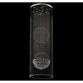 

Люстра каскад "Каскад" 15x50W GU10 хром 90x90x290см