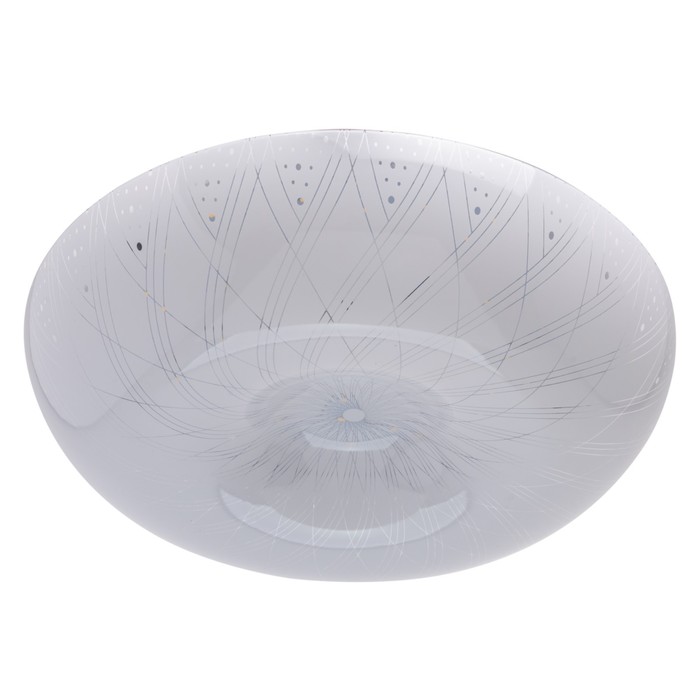 Люстра "Омега" 22W LED белый 42x42x12см