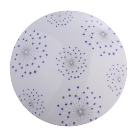 

Люстра "Омега" 22W LED хром 38x38x11см