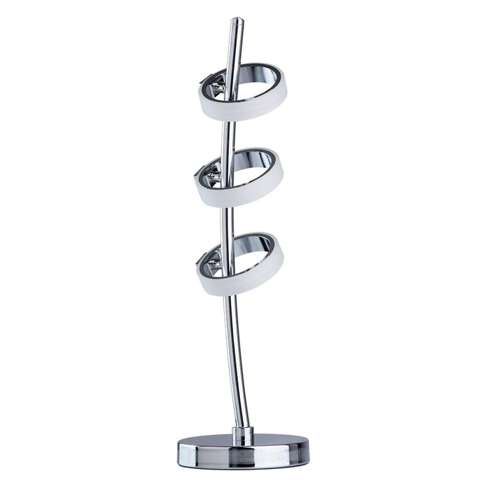 Настольная лампа "Гэлэкси" 3x5W LED металлический 14x14x51см