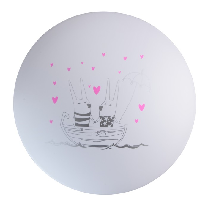 Светильник "Улыбка" 30W LED белый 50x50x12см