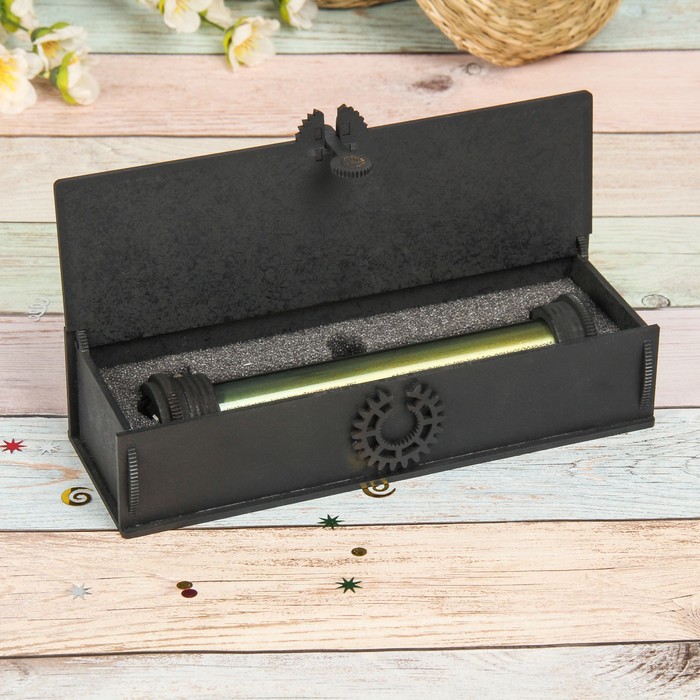 Телейдоскоп сувенирный "Градиент" из патинированной стали