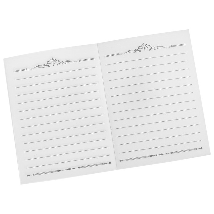 Блокнот "Я очень тебя люблю" на скрепке, А6, 32 листа