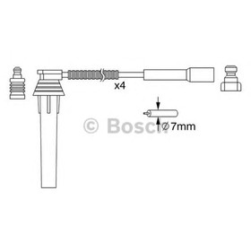 

Провода зажигания, комплект Bosch 0986357052