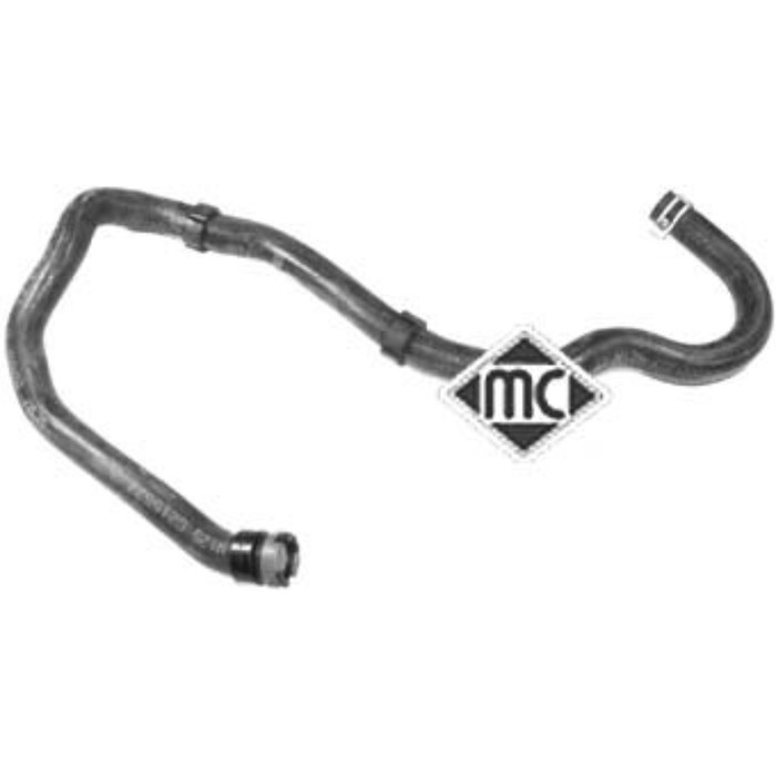 Патрубок радиатора METALCAUCHO 09219