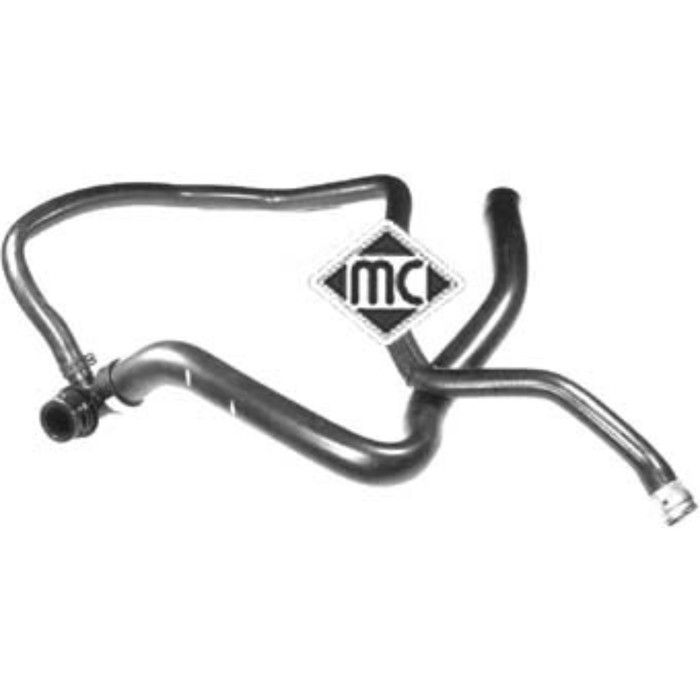 Патрубок радиатора METALCAUCHO 09222