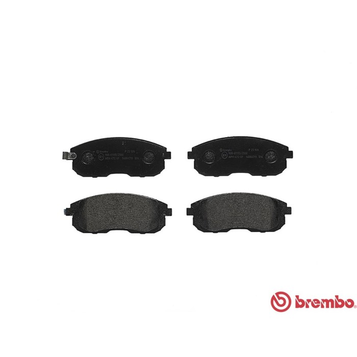 Колодки тормозные BREMBO P23126