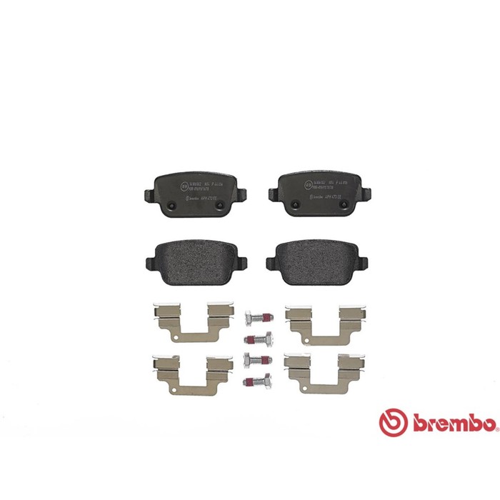 Колодки тормозные BREMBO P44016