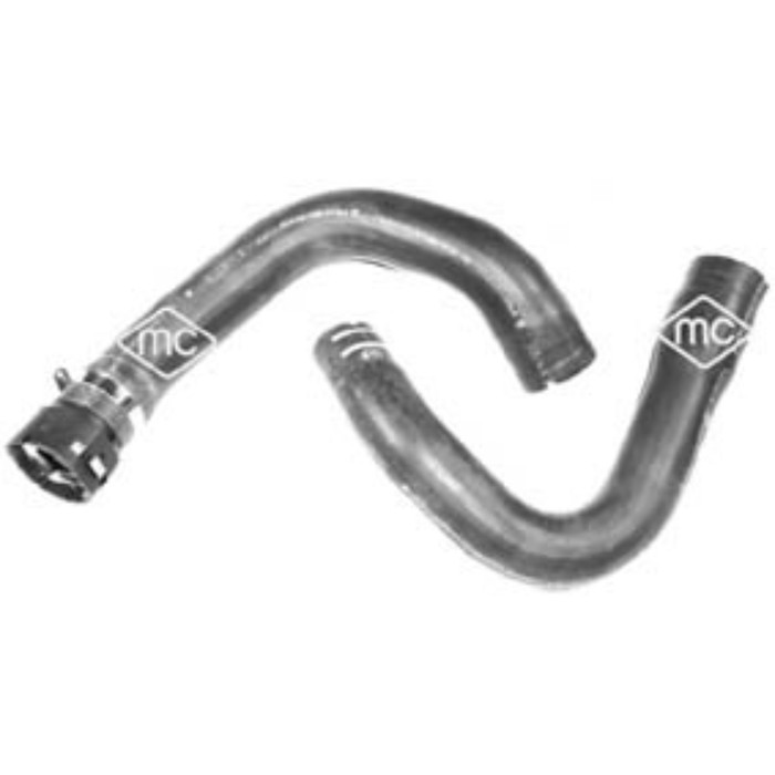 Патрубок радиатора METALCAUCHO 09507