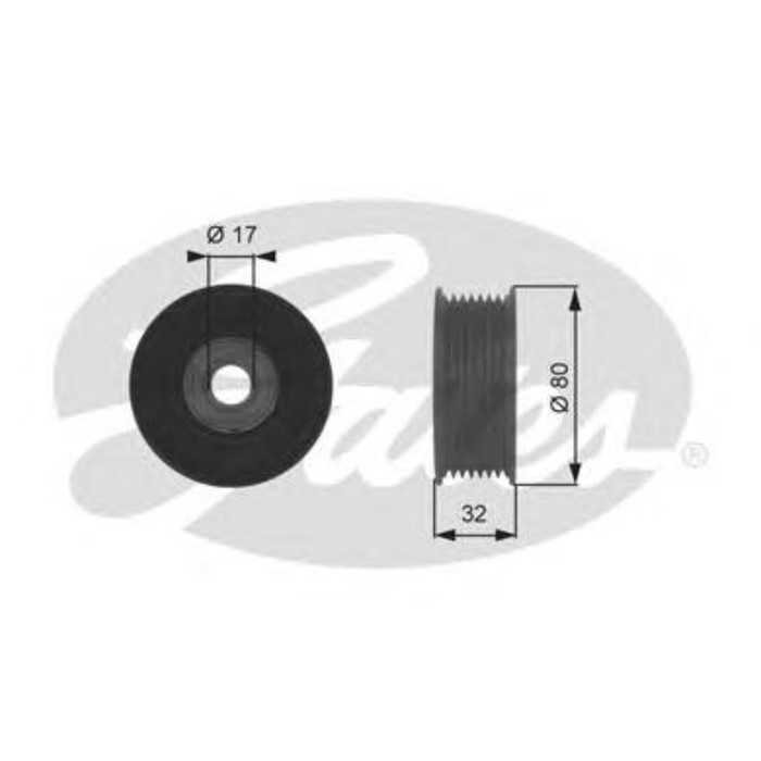 Ролик обводной GATES T38016