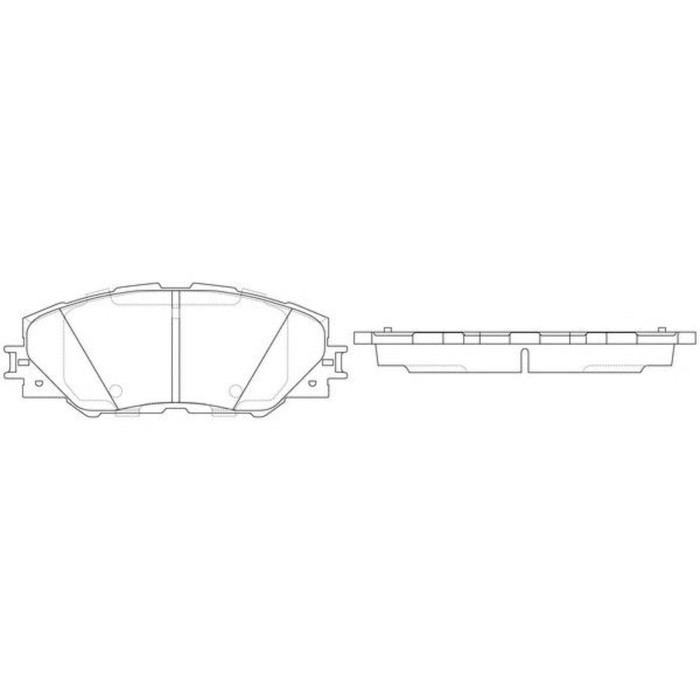Колодки тормозные FIT FP1211