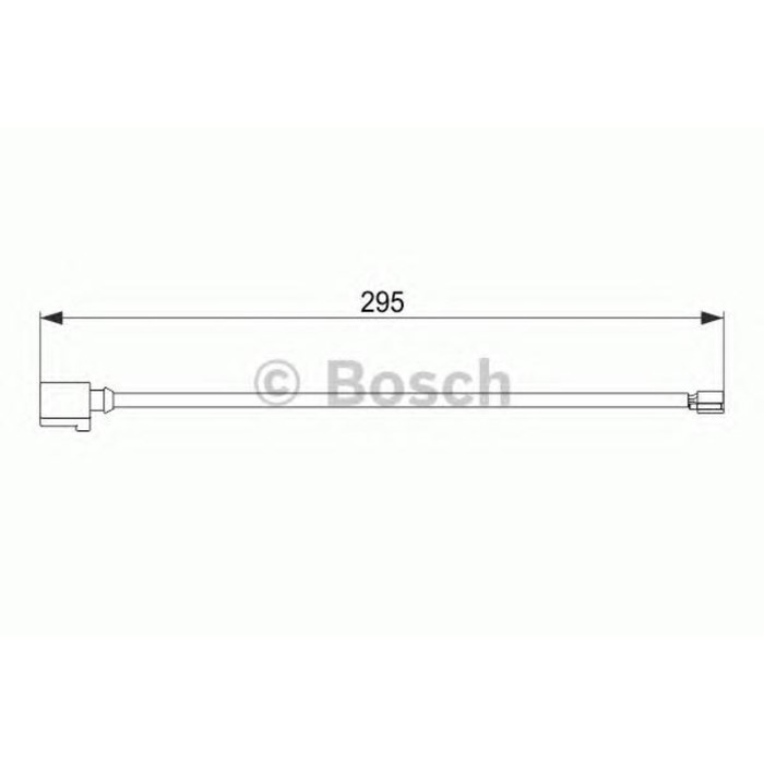 Датчик износа тормозных колодок BOSCH 1987474565