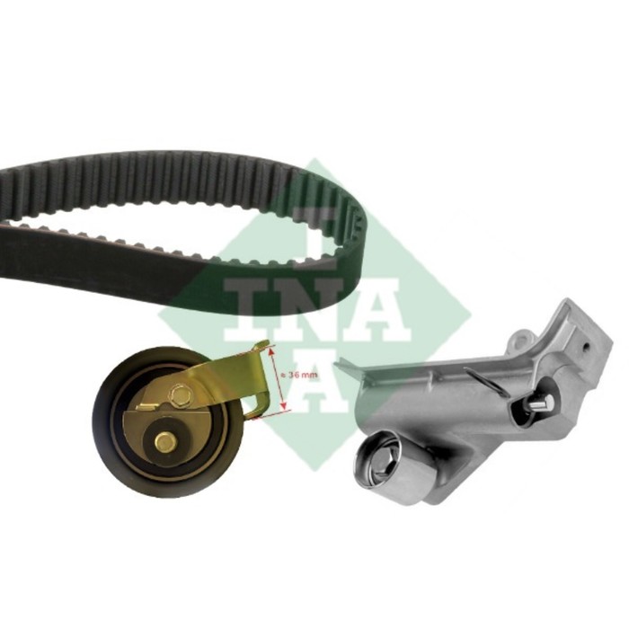 Ремень ГРМ, комплект INA 530006710