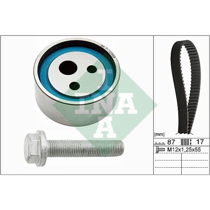 Ремень ГРМ, комплект INA 530018210