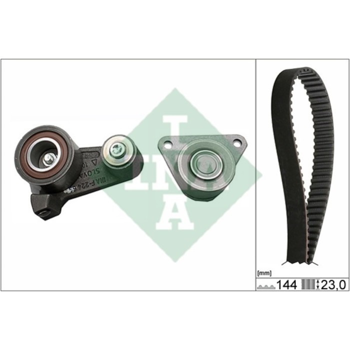 Ремень ГРМ, комплект INA 530025010