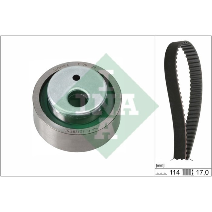 Ремень ГРМ, комплект INA 530025810