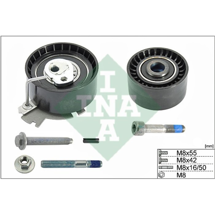 Ролики ГРМ, комплект INA 530037909