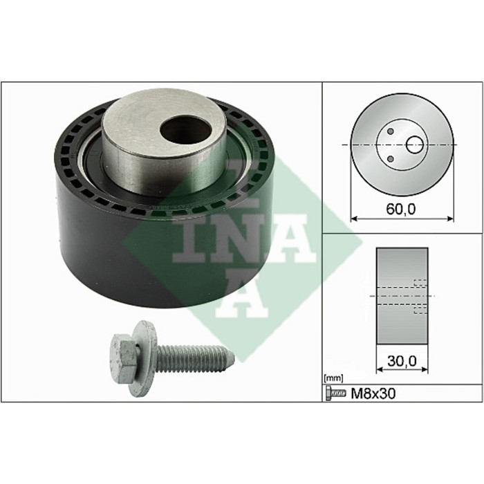 Ролик натяжной ремня ГРМ INA 531026410